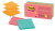 Post-it Pop-up Notes, 3"x3", Cape Town Collection