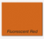 1110 Stock Labels, FEB-132 Fluorescent Red