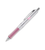 Dr. Grip Center of Gravity Breast Cancer Awareness Ballpoint Pen, Retractable, Medium Point (1.0mm), Silver Barrel, Black Ink