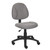 Boss Perfect Posture Deluxe Office Task Chair Armless - Grey