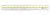 15" Acrylic Data Highlight Reading Ruler w/ Tinted Guide