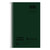 Earthwise Recyled Narrow Ruled 1-Subject Notebook, Green, 5"x8"