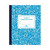 Roaring Spring Grade School Ruled Composition Book, Grade 2 Manuscript Format, Blue Marble Cover, (50) 9.75 x 7.75 Sheets