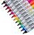 Sharpie Permanent Marker, Brush Tip, Set of 12, Assorted Colors