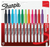 Sharpie Retractable Permanent Marker, Fine Tip, Assorted Colors, 12 Set