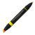 Premier Dual-Ended Marker, Chisel & Fine Tip, Canary Yellow