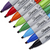 Sharpie Chisel Tip Permanent Marker, Assorted Colors, 8 Set