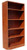 Norstar Bookcase 5 shelf - Cherry
