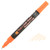 Uchida Bistro Chalk Marker, 0.8mm Extra Fine Tip, Fluorescent Orange