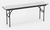 Virco 6000 Series Rectangle Folding Table (72”W x 18”D x 29”H) - Grey