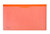 Poly File Jacket, Clear Front, Orange Back, Legal Size