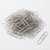 Acco Economy Smooth Paper Clips, #1 Size, Silver, 100 Count