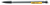 Mechanical Pencil, 0.7mm, Clear/Black Barrel, Assorted Clip Colors