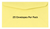 #6-3/4 Regular Wove Envelopes, Canary, 3-5/8" x 6-1/2"