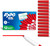 EXPO Dry Erase Marker, Fine Tip, Red