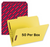 Fastener File Folder, 2 Fastener, Letter Size, Yellow