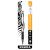 Zebra G-301 Retractable Gel Pen, Medium Point (0.7mm), Black