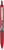 Precise V5 Retractable Rollerball Pen, Extra Fine/0.5mm, Red