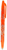 FriXion Ball Gel Pen, Erasable, Fine/0.7mm, Orange Ink