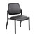 Boss Mid Back Armless Guest Chair - Black Vinyl