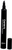 Carter's Permanent Marker, Large, Chisel Tip, Black