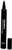 Carter's Permanent Marker, Large Desk-Style, Chisel Tip, Black