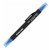 Calligraphy Marker, Broad & Narrow Tip, Blue