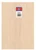 1/16" x 8" x 24" Basswood Sheet