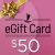 e-Gift Card $50.00