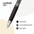 Uniball Signo 207 Retractable Gel Pen, Ultra Micro Point (0.38mm), Black