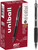 Uniball Signo 207 Retractable Needle Gel Pen, Medium Point (0.7mm), Black