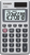 HS-8VA Handheld Pocket Calculator