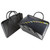 C-line Expanding File with Handles, 8-1/2" x 11", Black