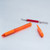 Pentel EnerGel-X Retractable Liquid Gel Pen, Medium Point (0.7mm), Orange
