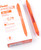 Pentel EnerGel-X Retractable Liquid Gel Pen, Medium Point (0.7mm), Orange