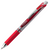 Pentel EnerGel RTX Retractable Liquid Gel Pen, Metal Tip, Medium Point (0.7mm), Red