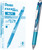 EnerGel RTX Liquid Gel Pen, Retractable, Metal Tip, Medium Point (0.7mm), Sky Blue