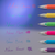 Solar Pop Neon Gel Pen, Fine Point (0.6mm), Neon Violet