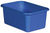 Plastic Storage Bin, Small, Blue