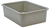 Plastic Storage Bin, Large, Gray