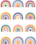Oh Happy Day Rainbows Mini Accents, Assorted Designs, 36 Count