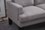 8162 LIGHT GRAY Fabric Basic Sectional Sofa