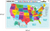 United States of America Map Learning Mat