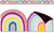 TCR77560 - Oh Happy Day Rainbows Magnetic Border