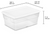 Storage Box, 16 Qt., White
