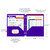 C-line Two-Pocket Heavyweight Poly Portfolio with Three-Hole Punch, 8-1/2" x 11", Purple