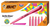 Bic Brite Liner Highlighter, Chisel Tip, Fluorescent Pink