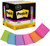 3M Post-it Super Sticky Notes, 3" x 3", Assorted Colors, 15 Count