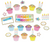 ASH96003 - Smart Poly Birthday Confetti Mini Bulletin Board Set