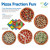 Learning Resources Pizza Fraction Fun! Game